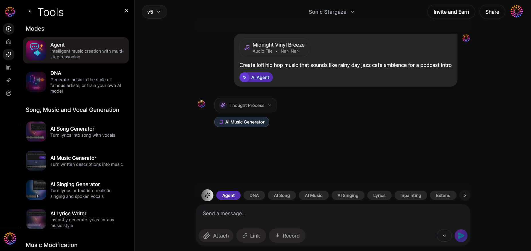 Submit Request — Generate Your Music