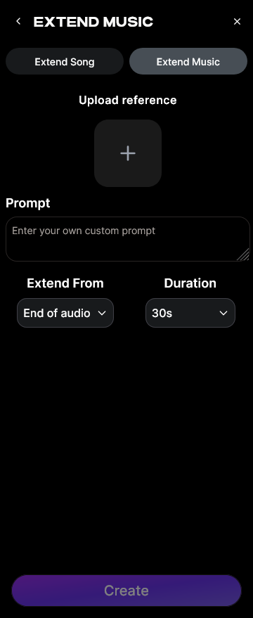 Upload Track